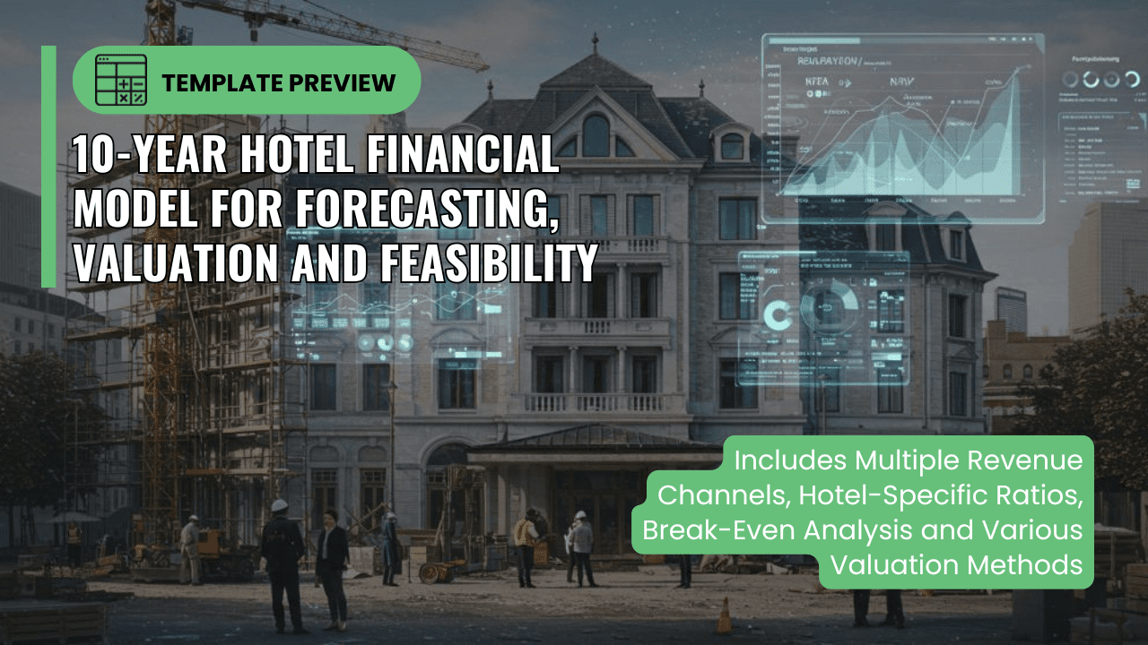 Best Financial Models | Video Walkthrough Advanced 10-Year Financial Forecast Model Hotel Developments
