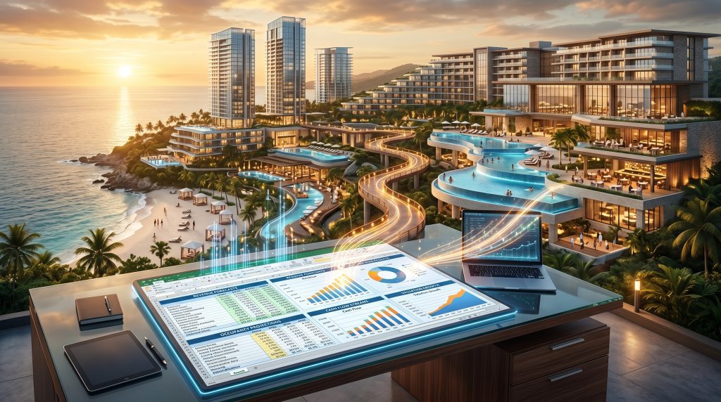 Hotel Financial Model Excel — 10-Year Forecast & Valuation for Testing Feasibility