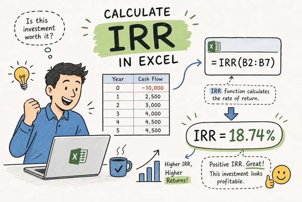 Best Financial Models | Learn How to Calculate Internal Rate of Return in Excel